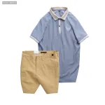 Nguồn hàng sỉ set Bộ Nam - Áo Thun Nam Polo Cổ Bẻ Thêu Logo Đại Bàng Và Áo Thun Nam Polo Cổ Bẻ Thêu Logo Đại Bàng