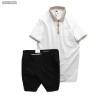 Nguồn hàng sỉ set Bộ Nam - Áo Thun Nam Polo Cổ Bẻ Thêu Logo Đại Bàng Và Áo Thun Nam Polo Cổ Bẻ Thêu Logo Đại Bàng