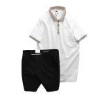 Nguồn hàng sỉ set Bộ Nam - Áo Thun Nam Polo Cổ Bẻ Thêu Logo Đại Bàng Và Áo Thun Nam Polo Cổ Bẻ Thêu Logo Đại Bàng