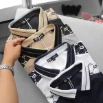 Set nam áo polo logo ngực trước, họa tiết chữ G và quần short kaki Big Size