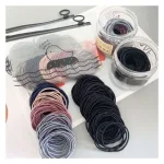 Shop sỉ set Dây Thun Buộc Tóc Có Túi Zip 18x12cm