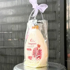 Nơi lấy sỉ set Giỏ Quà Tặng Sữa Tắm Hương Nước Hoa Charme Pomegranate Lựu Đỏ 1 Lít