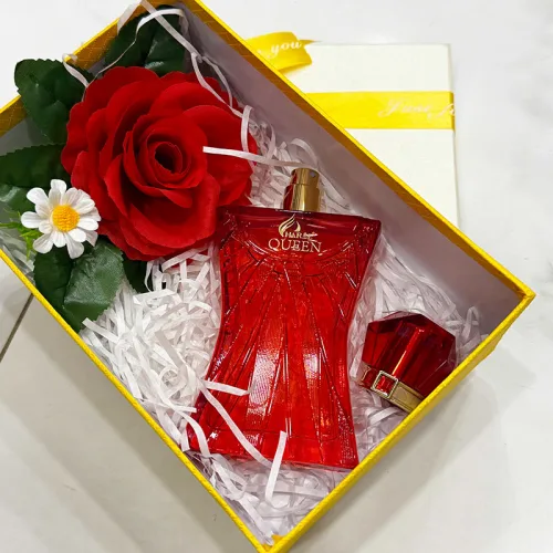 Bộ quà tặng Charme Queen 100ml trong hộp chữ nhật hoa rơm