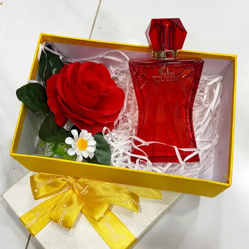 Bộ quà tặng Charme Queen 100ml trong hộp chữ nhật hoa rơm