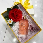 Nơi lấy sỉ set Hộp Quà Tặng Chữ Nhật Lớn Nước Hoa Nữ Charme Roisy 100ml - Hộp Hoa Rơm Nhiều Màu