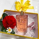 Nơi lấy sỉ set Hộp Quà Tặng Chữ Nhật Lớn Nước Hoa Nữ Charme Roisy 100ml - Hộp Hoa Rơm Nhiều Màu