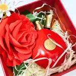 Shop sỉ set Hộp Quà Tặng Nước Hoa Nữ Charme Adore 50ml - Hộp Hoa Rơm Nhiều Màu