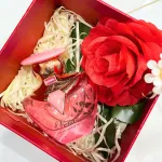 Set quà nước hoa nữ Good Charme Venus 50ml kèm hộp hoa rơm nhiều màu