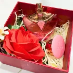 Set quà nước hoa nữ Good Charme Venus 50ml kèm hộp hoa rơm nhiều màu
