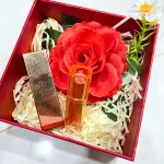 Set quà son dưỡng môi Embisu Glowp Lip Tint, hộp hoa rơm nhiều màu