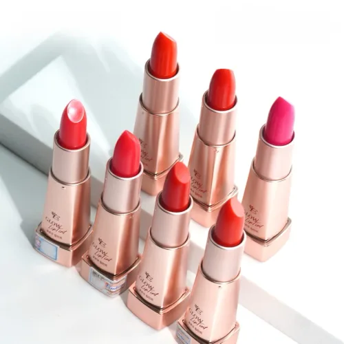 Set quà son dưỡng môi Embisu Glowp Lip Tint, hộp hoa rơm nhiều màu