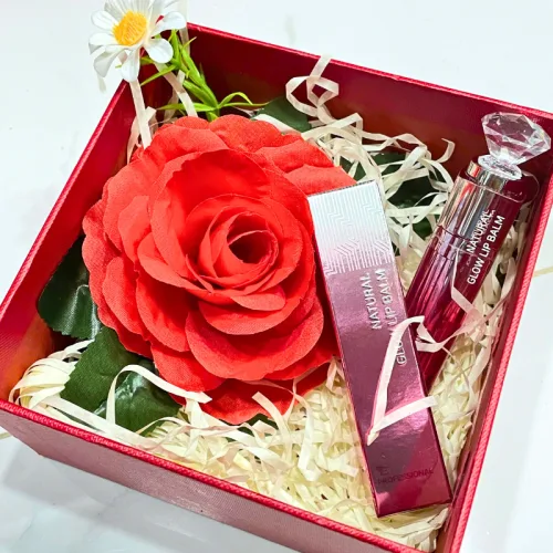 Nguồn hàng sỉ set Hộp Quà Tặng Son Dưỡng Ẩm Môi Hàn Quốc Embisu Natural Glow Lip Balm - Hộp Hoa Rơm Nhiều Màu