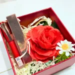 Nơi lấy sỉ set Hộp Quà Tặng Son Môi Kem Nhung Lì Hàn Quốc Embisu Pro Vel Tint 10 Màu - Hộp Hoa Rơm Nhiều Màu