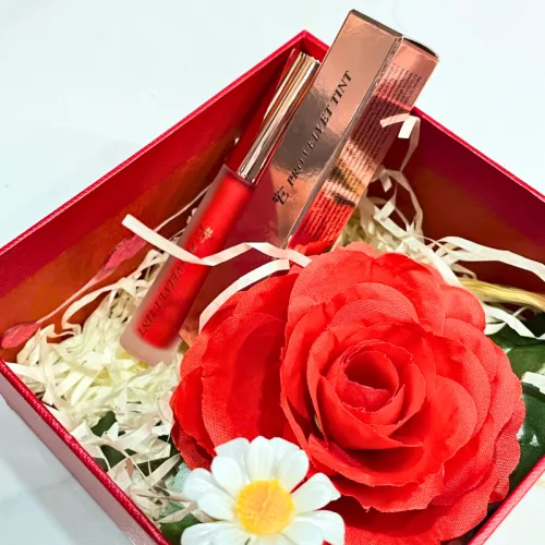 Nơi lấy sỉ set Hộp Quà Tặng Son Môi Kem Nhung Lì Hàn Quốc Embisu Pro Vel Tint 10 Màu - Hộp Hoa Rơm Nhiều Màu