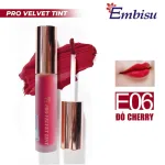 Nơi lấy sỉ set Hộp Quà Tặng Son Môi Kem Nhung Lì Hàn Quốc Embisu Pro Vel Tint 10 Màu - Hộp Hoa Rơm Nhiều Màu