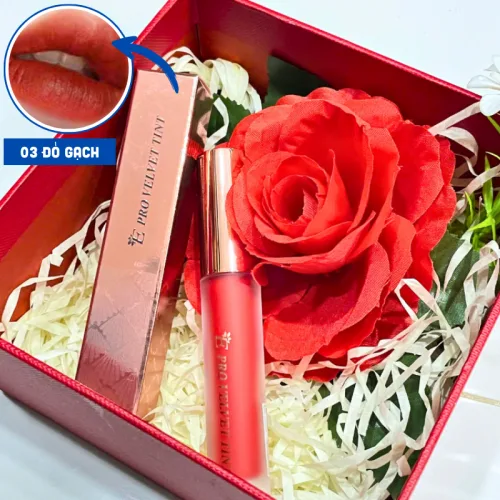 Nơi lấy sỉ set Hộp Quà Tặng Son Môi Kem Nhung Lì Hàn Quốc Embisu Pro Vel Tint 10 Màu - Hộp Hoa Rơm Nhiều Màu