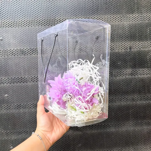Set Phụ Kiện Giỏ Quà Tặng - Túi Hoa Đom Đóm 4 Hoa Xinh Xắn Nhiều Màu