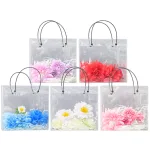 Set Phụ Kiện Giỏ Quà Tặng - Túi Hoa Đom Đóm 4 Hoa Xinh Xắn Nhiều Màu