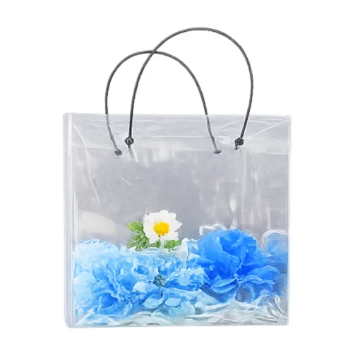 Set Phụ Kiện Giỏ Quà Tặng - Túi Hoa Đom Đóm 4 Hoa Xinh Xắn Nhiều Màu