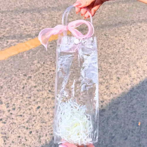 Nguồn hàng sỉ set Phụ Kiện Giỏ Quà Tặng - Túi Trong Dài Lót Giấy Rơm Thắt Nơ Xinh Xắn Nhiều Màu