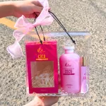 Bộ phụ kiện giỏ quà nhiều màu gồm túi trong vuông lót giấy rơm, thắt nơ