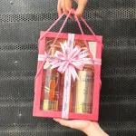 Shop sỉ set Quà Tặng Bộ Dầu Gội Xả Loreal Paris Extraordinary Oil Smooth 440ml & 1 Dầu Gội Hồng Mini