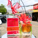 Chuyên sỉ set Quà Tặng Nước Hoa Nữ Charme Very Good Girl Xịt Có Kim Tuyến 100ml Hương Thơm Ngọt Ngào Quyến Rũ - Túi Trong Vuông Có Đèn Đom Đóm Lót Giấy Rơm Thắt Nơ Xinh Xắn Nhiều Màu