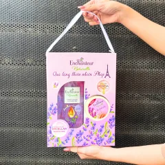 Nơi lấy sỉ set Quà Tặng Sữa Tắm Enchanteur Naturelle Hương Hoa Lavender & Tẩy Tế Bào Chết Body (Set Màu Tím)