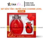 Nguồn hàng sỉ set Quà Tặng Sữa Tắm Nước Hoa Charme Level 250ml + Nước Hoa Charme Level