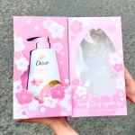 Chuyên sỉ set Quà Tặng Sữa Tắm Serum Dove Pro-Ceramide Radiance Hoa Anh Đào 500ml