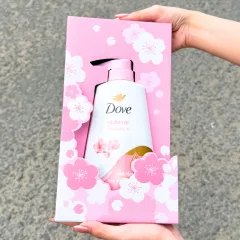 Chuyên sỉ set Quà Tặng Sữa Tắm Serum Dove Pro-Ceramide Radiance Hoa Anh Đào 500ml