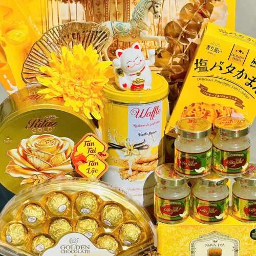 Nơi lấy sỉ set Quà Tết Sang Trọng – Quà Tặng Đối Tác – Hộp Quà Tết Cao Cấp Trang Trí Tết
