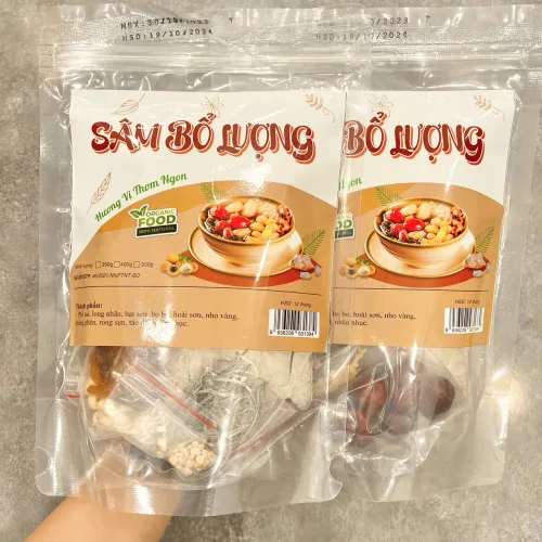 Set nguyên liệu Sâm Bổ Lượng thơm ngon, gói 350g