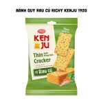 Bánh quy mỏng giòn Kenju Richy vị rau củ, gói 192g