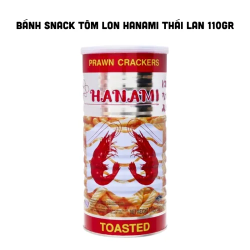 Snack Tôm Cay Hanami Thái Lan Gói 110g