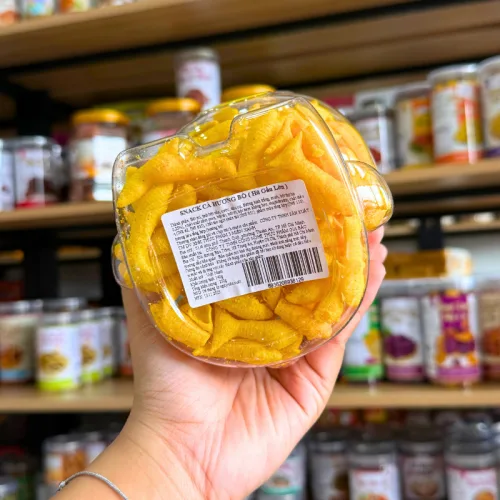 Snack Cá Voi hương bò 250g, hộp Gấu Lớn