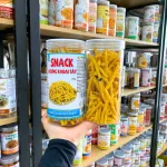 Chuyên sỉ snack Hương Khoai Tây Ống Vàng Thơm Ngon 200g - Hộp Pet
