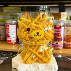 Chuyên sỉ snack Hương Khoai Tây Ống Vàng Thơm Ngon 200g - Hũ Gấu Lớn