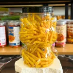 Chuyên sỉ snack Hương Khoai Tây Ống Vàng Thơm Ngon 200g - Hũ Gấu Lớn