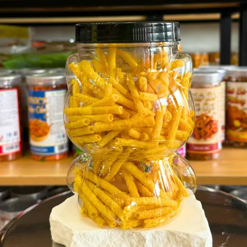 Chuyên sỉ snack Hương Khoai Tây Ống Vàng Thơm Ngon 200g - Hũ Gấu Lớn