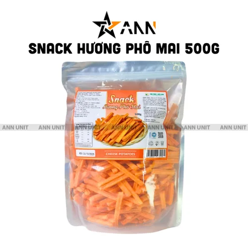 Snack vị phô mai 500g, đóng túi zip