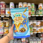 Chuyên sỉ snack Khoai Tây Oishi Vị Thịt Nướng Phô Mai 50g
