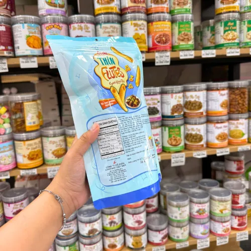 Chuyên sỉ snack Khoai Tây Oishi Vị Thịt Nướng Phô Mai 50g
