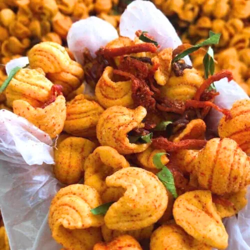 Nguồn hàng sỉ snack Sò Hành Lá 500g Túi Zip Bạc