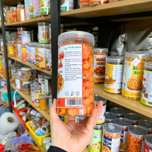 Nơi lấy sỉ snack Sò Hành Lá Đậm Vị 250g - Hộp Pet