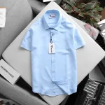 RURUMEN SB272 Áo Sơ Mi Nam Công Sở Tay Ngắn Size To