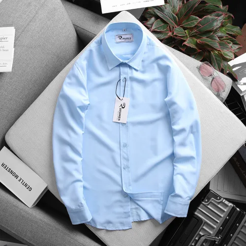 Chuyên sỉ áo Sơ Mi Nam Tay Dài RURUMEN Công Sở Có Size to