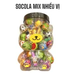 Socola Mix 700g Hộp Hình Gấu