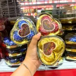 Socola HONGYA Golden Chocolate hình tim 3 màu, 3 viên 31.5g