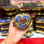 Socola HONGYA Golden Chocolate hình tim 3 màu, 3 viên 31.5g